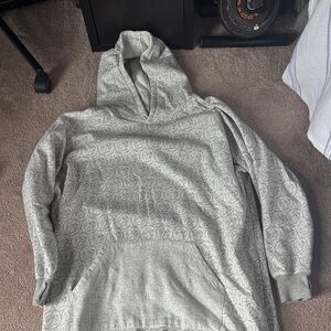 Gray Hooded Jacket